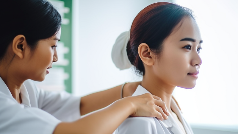 Chiropractic Malaysia neck adjustment